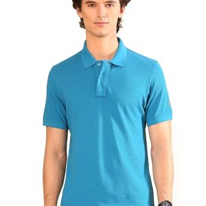 TVS Originals 100% Cotton Overdyed Polo T-Shirt for Men |