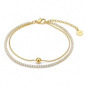 Gold-plated Diamond Bracelet for Women Stylish